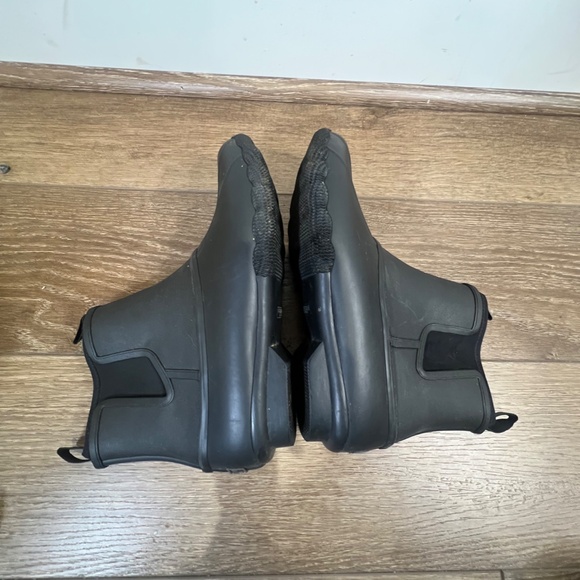 Sperry Women's Syren Cove Ankle Chelsea Rain Boot, Size 11, All black - Picture 7 of 10